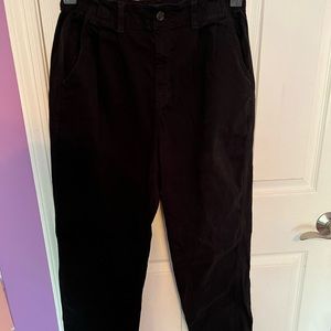 American Eagle Black Mom Pant